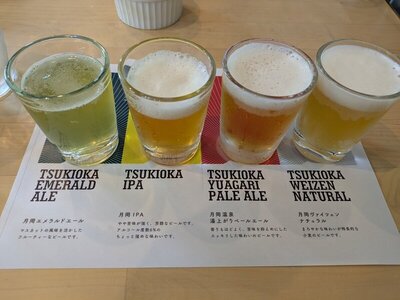 月岡温泉 TSUKIOKA BREWERY 月岡ブルワリー