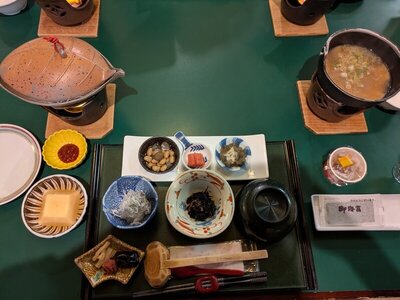 月岡温泉「湯あそび宿 曙」三日目朝食