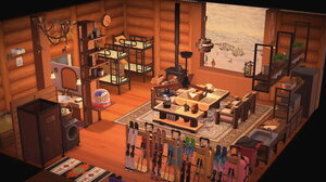 ロッジな部屋 #あつ森リゾートホテル