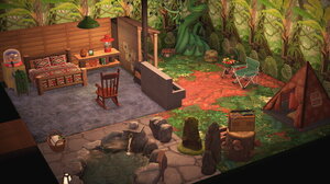 ジャングルな部屋 #あつ森リゾートホテル