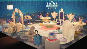 水中な部屋 #あつ森リゾートホテル