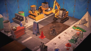 工事現場な部屋 #あつ森リゾートホテル