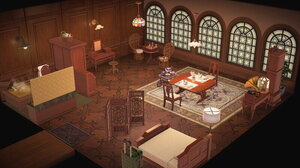 アンティークな部屋 #あつ森リゾートホテル