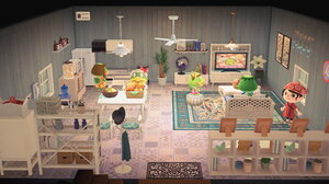 かっぺいファミリーの一家団欒 #あつ森ハッピーホームパラダイス