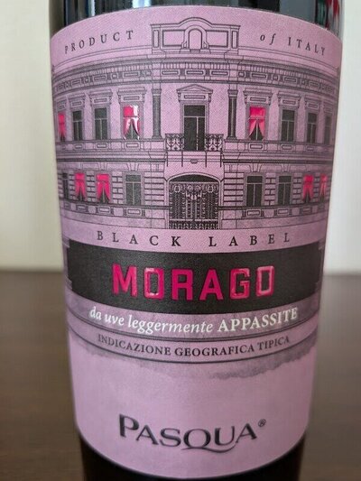 PASQUA MORAGO BLACK LABEL パスクア モラゴ・ブラックラベル